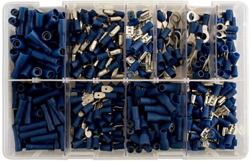 LASER TOOLS ASSORTED BLUE TERMINALS BOX 280PC