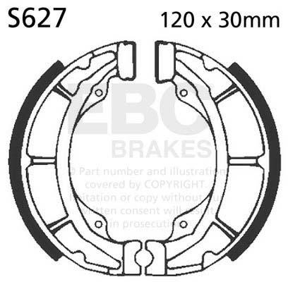 EBC S627 EBC BRAKE SHOES