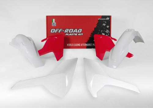 RTECH PLASTICS KIT 4 PCS HSQ RED/WHITE