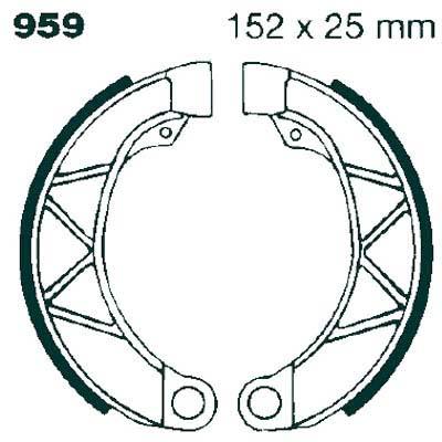 EBC 959 EBC BRAKE SHOES