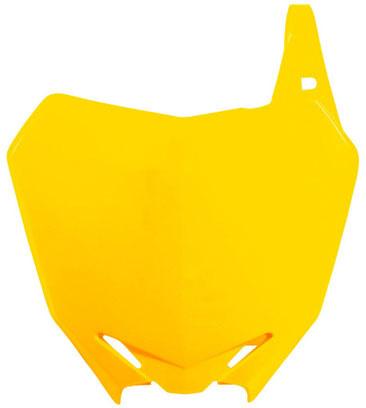 RTECH FRONT NUMBER PLATE SUZUKI YELLOW (OE) 565235440