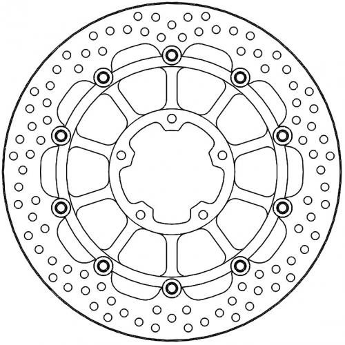 MOTO MASTER 113268, HALO FLOATING DISC