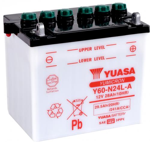 YUASA Y60-N24L-A YUASA BATTERY
