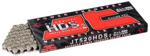 JT CHAINS 520HDS X 120 NICKEL JT CHAIN