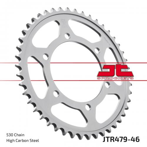 JT SPROCKETS REAR STEEL 46T, 530 JTR047946