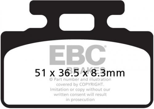 EBC SFA 151 EBC SCOOTER PADS