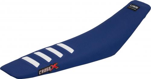 CROSS X UGS SEAT COVER, BLUE/WHITE (COLOR WAVE) UFM6212BLW