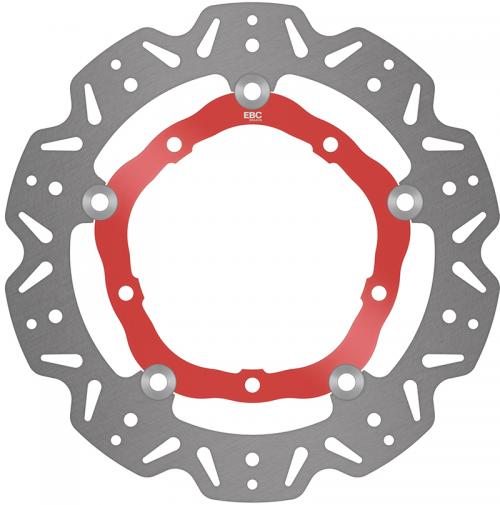 EBC BRAKE DISC VR2127RED EBC FLOATING DISC RED HUB