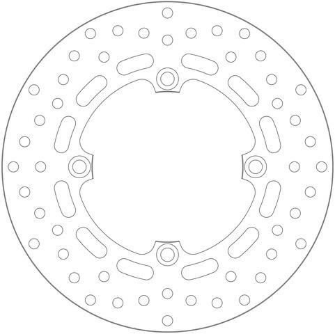 BREMBO BRAKE DISC, 68B407P7