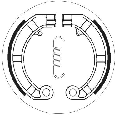 SBS 2146 BRAKE SHOES