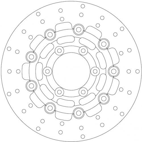 EBC MD891 STREET BIKE BRAKE DISCS
