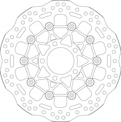 SBS UPGRADE BRAKE DISC 6083