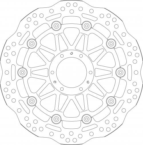 SBS UPGRADE BRAKE DISC 6101