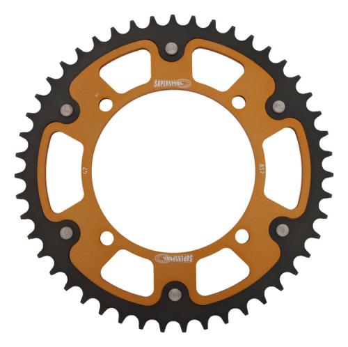 SUPERSPROX SUPERSPROX REAR STEALTH 47T, GOLD, 520 SU685747G