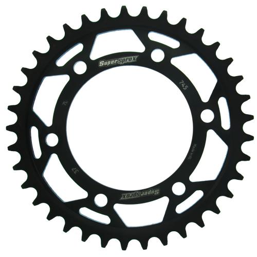 SUPERSPROX SUPERSPROX REAR STEEL 37T, BLACK, 525 SU474537B