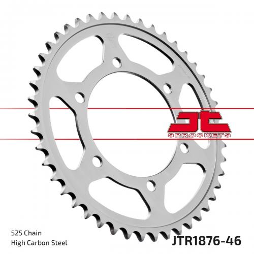 JT SPROCKETS REAR STEEL 46T, 525 JTR187646