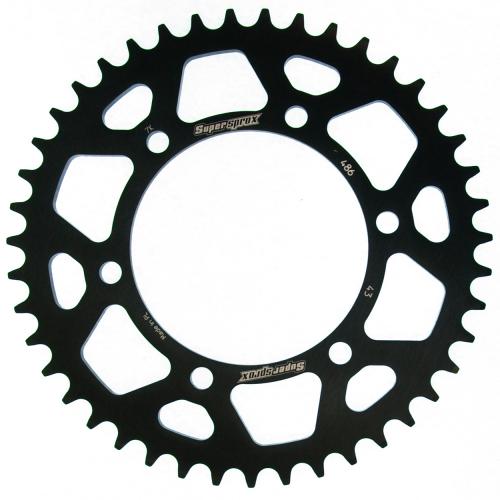 SUPERSPROX SUPERSPROX REAR ALU 43T, BLACK, 520 SU248643B