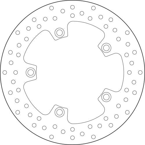 BREMBO BRAKE DISC, 68B407C6