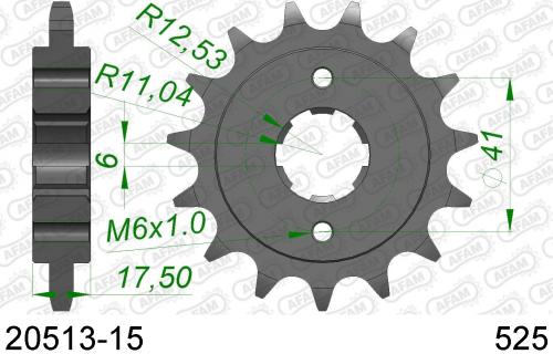 AFAM FRONT 15T, 525 AF12051315
