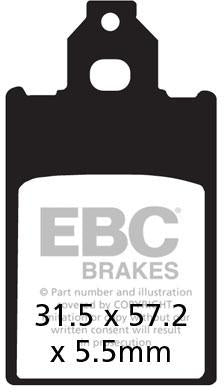 EBC FA 116 EBC DISC PADS