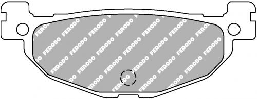 FERODO FDB2200EF BRAKE PADS ORGANIC