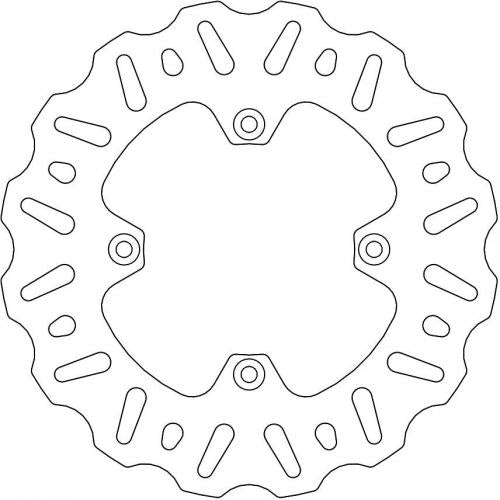 MOTO MASTER 110450, NITRO FIXED DISC 200