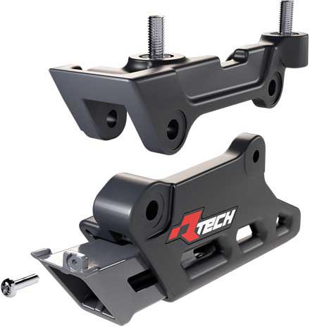 RTECH MONOBLOCK R2.0 WORX CHAIN GUIDE BLACK RCRUSTKNR0023