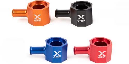 X-GRIP FUEL TANK CONNECTION, RED ALU CNC