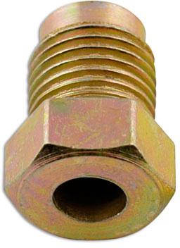 LASER TOOLS SHORT MALE BRAKE NUT 10 X 1MM 50PC