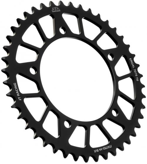 JT SPROCKETS REAR RACELITE ALU 44T BLACK, 520 JTA179344Z