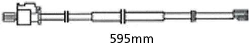 EBC DISC PAD WEAR LEAD FOR FA441HH (595MM LONG)