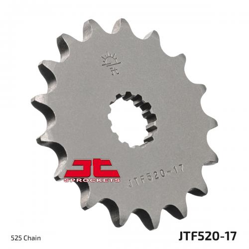 JT SPROCKETS FRONT STEEL 17T, 525 JTF052017