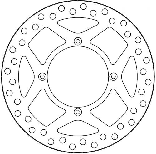 MOTO MASTER VINTAGE FRONT DISC 6206110817