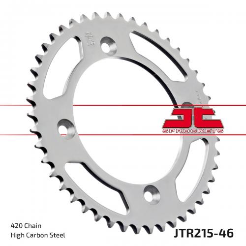 JT SPROCKETS REAR STEEL 46T, 420 JTR021546