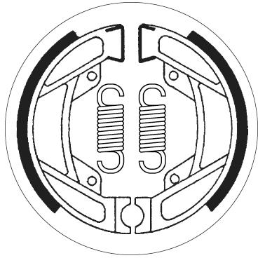 SBS 2194 BRAKE SHOES