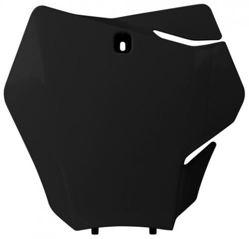 RTECH FRONT NUMBER PLATE GASGAS BLACK 565200100