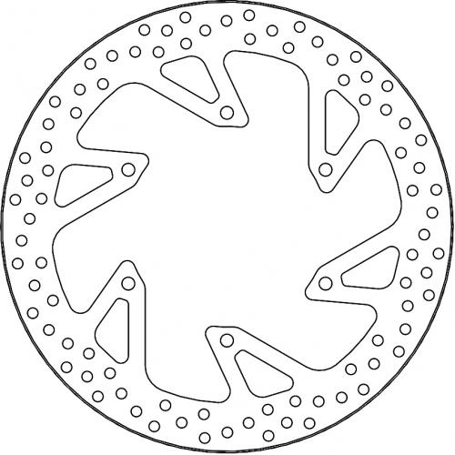 MOTO MASTER 110652, HALO FIXED DISC 298