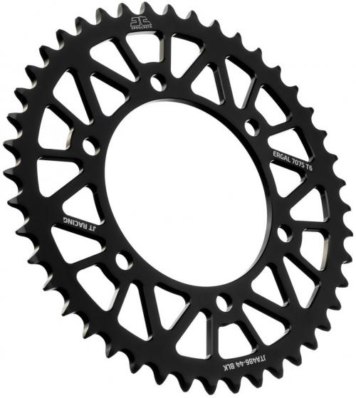 JT SPROCKETS REAR RACELITE ALU 44T BLACK, 520 JTA048644Z