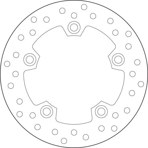 BREMBO BRAKE DISC, 68B40727