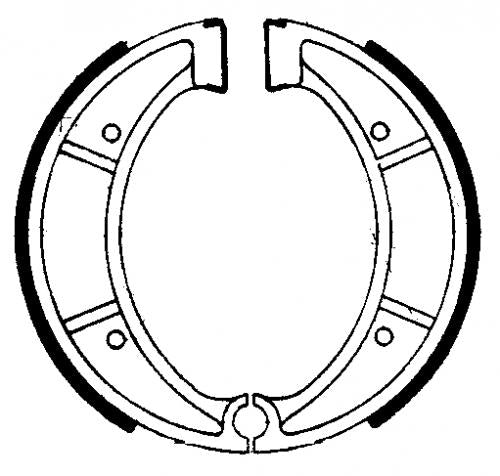 FERODO FSB812 BRAKE SHOES
