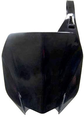 RTECH FRONT NUMBER PLATE YAMAHA BLACK 565240534