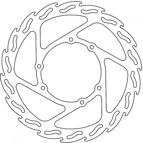 MOTO MASTER 110735, FLAME FIXED DISC 256