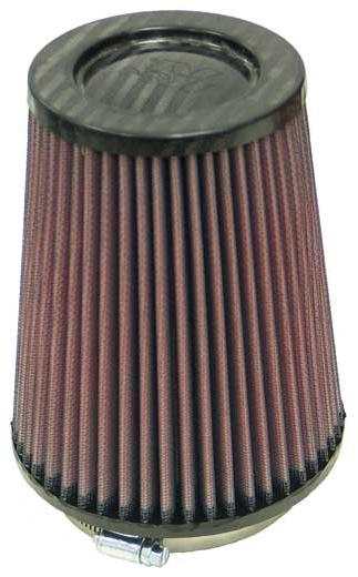 K&N UNIVERSAL AIR FILTER - CARBON FIBER TOP 13794390