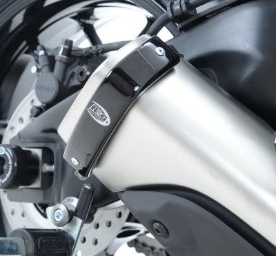 R&G EXHAUST PROTECTOR, BLACK 41390140