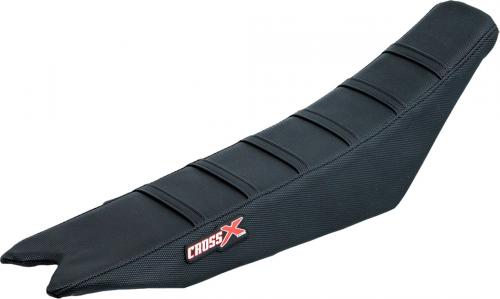 CROSS X SEAT COVER, BLACK/BLACK/BLACK (STRIPES) M9103BBB