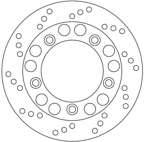 FERODO FMD0417R FIXED BRAKE DISC