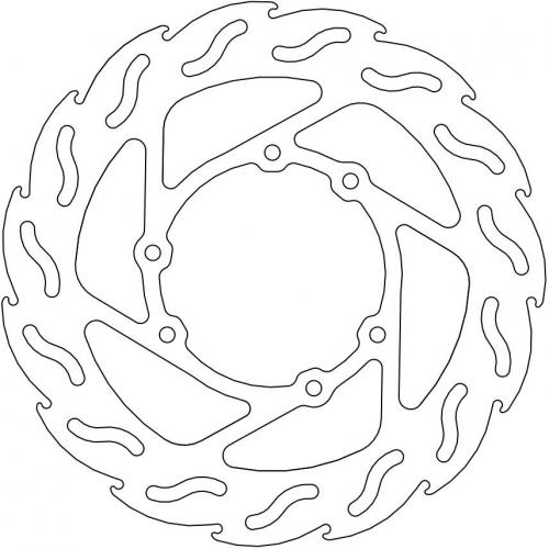 MOTO MASTER 110397, FLAME FIXED DISC 230