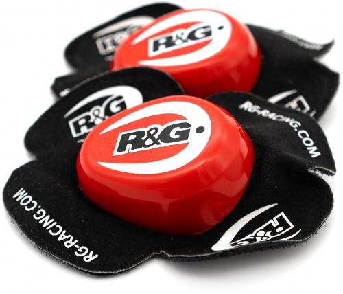 R&G KNEE SLIDERS, PAIR, FLUOR YELLOW