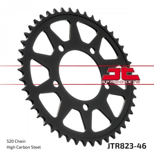 JT SPROCKETS REAR STEEL 46T, 520 JTR082346