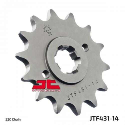 JT SPROCKETS FRONT STEEL 14T, 520 JTF043114